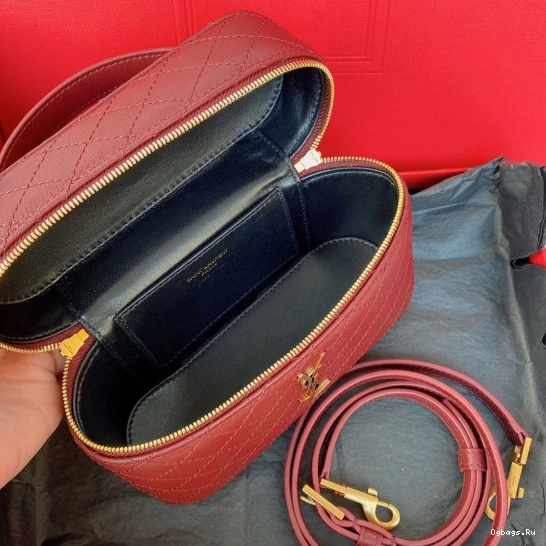 Gaby lambskin vanity in YSL bag 0721